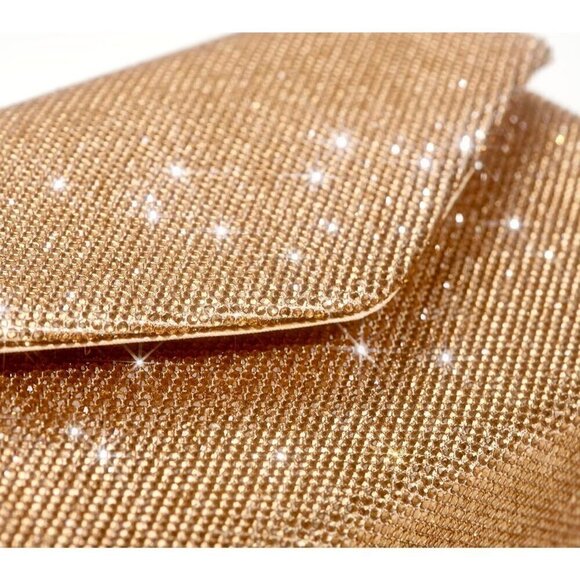 Women's Sparkly Evening Bags Glitter Rhinestone Clutch for Party - Picture 7 of 8